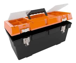 Comprar Caixa De Ferramentas Fecho De Metal Cargo 19,5 Pol. Laranja no Mercado Livre