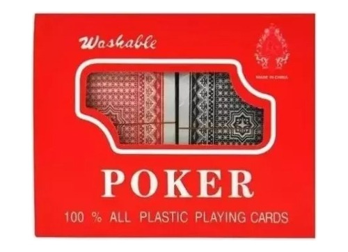 Baraja Cartas Juego Poker Plastificadas Lavable Trucos Royal