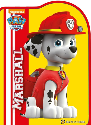 Marshall Libro Paw Patrol Goma Eva Cartone Patrulla Canina