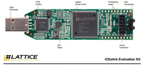 Icestick Lattice Ice40 Fpga Libre Icestudio Ice 40