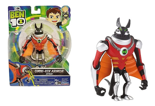 Ben 10 Alien Armor Jetray Series Omnikix Figura De Acci...