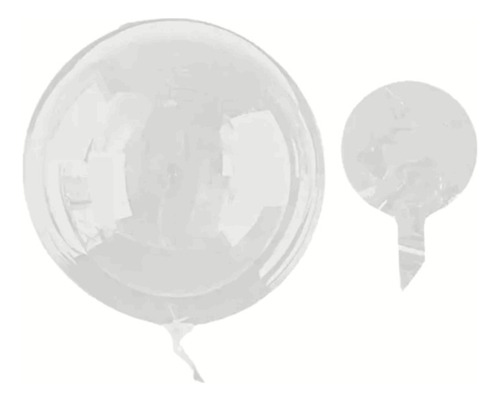 Globo Burbuja Esfera Cristal  45 Cm X 15 Unidades