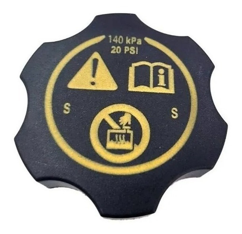 Imagen 1 de 5 de Tapa Deposito Refrigerante Agua Fiat Toro Cronos Argo Egs