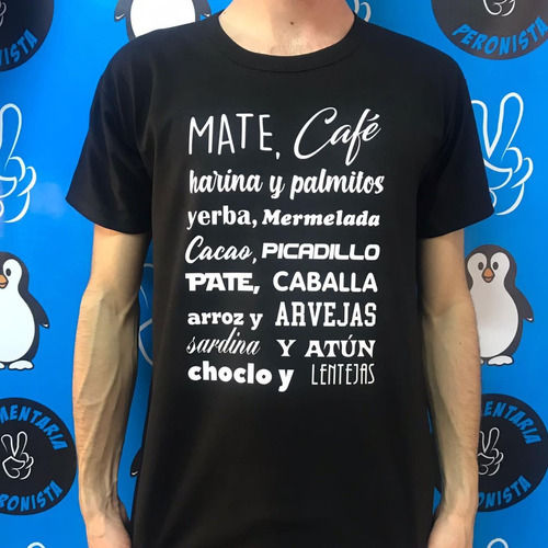 Remera Mate Cafe Harina Y Palmitos Marolio