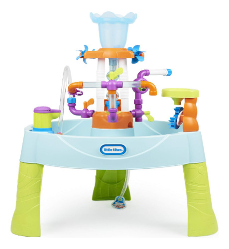 Mesa De Agua Con 13 Tubos Intercambiables Para Divertirse.
