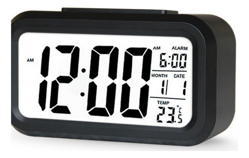 Reloj Despertador Electrónico Recargable Luminoso Inteligent