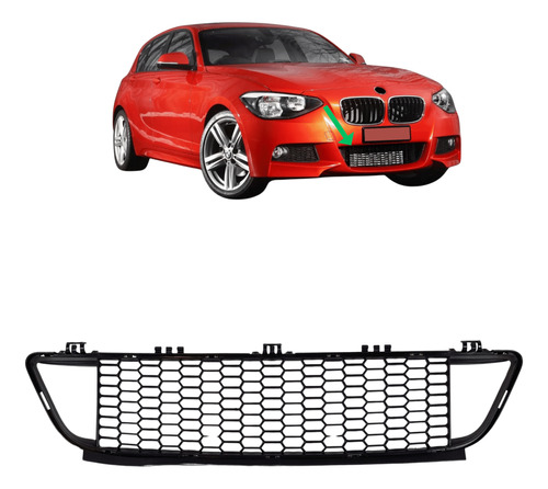 Grade Inferior Parachoque Dianteiro Bmw 135i M Sport 2015