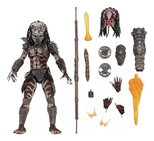 Depredador Ultimate Guardian Predator 2 Original Neca Sellad (Reacondicionado)