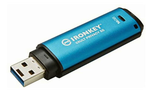 Kingston Usb Ironkey Vault Privacy 50, 16gb Usb 3.2 Gen1