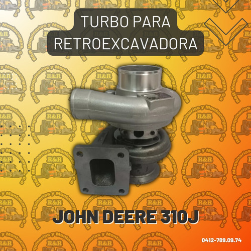 Turbo Para Retroexcavadora John Deere 310j