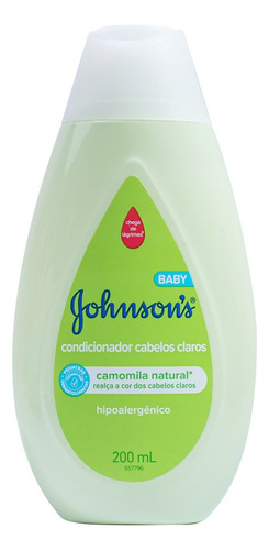 Condicionador Baby Cabelos Claros 200ml Johnson's