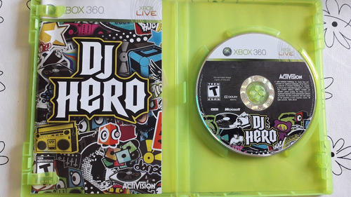 Dj Hero Original Fisico Xbox 360