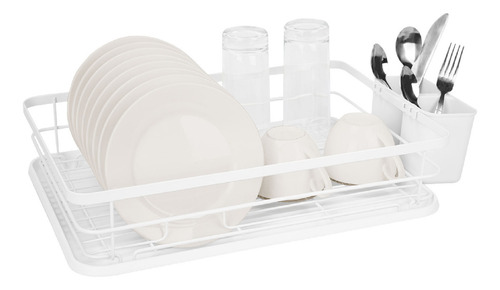 Escurridor De Platos Blanco 1 Piso Linea Hudson Cocina
