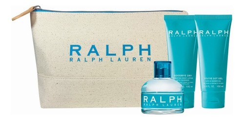 Ralph Lauren Ralph 100 Ml + Bl + Sg + Cosmetiquero