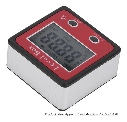 Faceuer Level Box Angle Meter Abs And Aluminum Alloy For