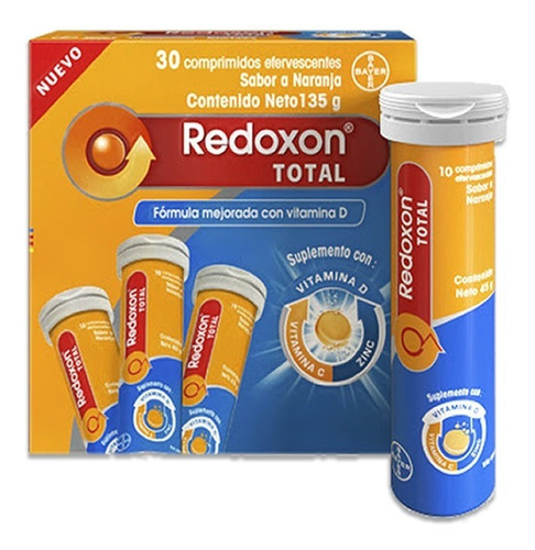 Redoxon Total 30 Tabletas Vitamina - Unidad a $1730