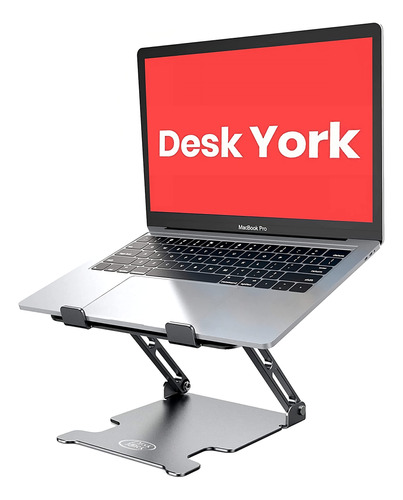 Desk York Soporte Porttil Ajustable Para Laptop, Accesorios