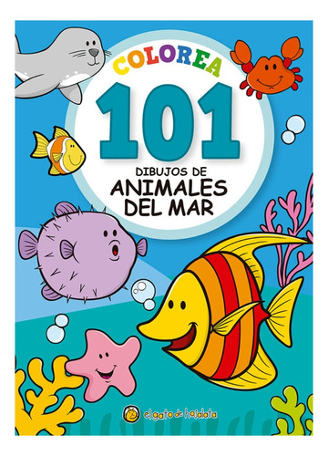 Colorea 101 Dibujos De Animales Del Mar | MercadoLibre