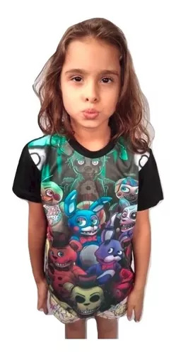 Souzones - Camiseta ANIMATRONICS - FNAF: Five Nights at