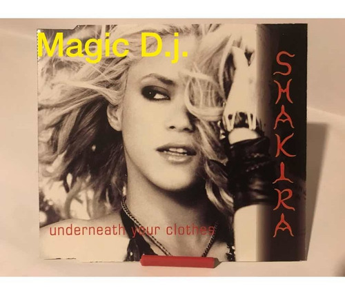 Cd Single Shakira Underneath Your Clothes Año 2001