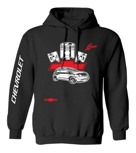 Sudadera Mod Chevrolet Chevy Estampado En Reflejante