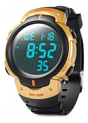 Vendo Reloj Deportivo Skmei Y198 Gold Contra Agua 