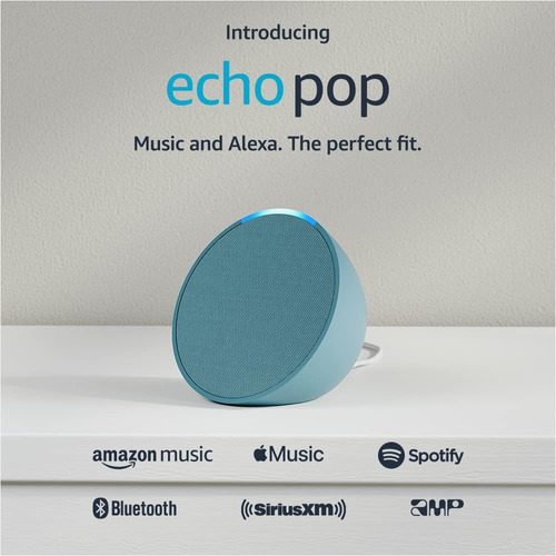 Amazon Echo Pop 2023 Altavoz Inteligente Alexa Corneta  