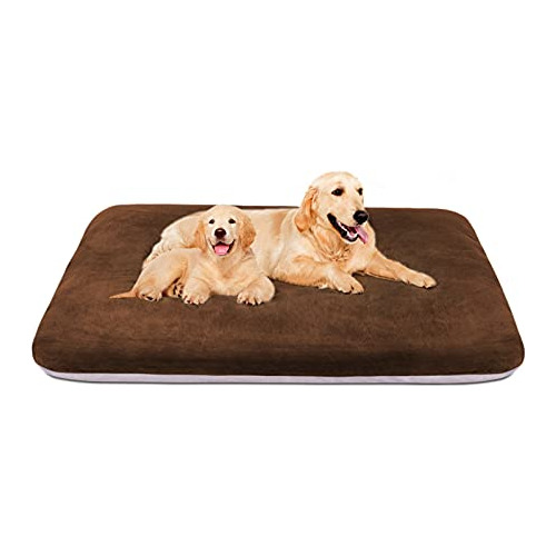 Cama Perros Extra Grande Y Súper Suave, 47 Pulgadas, C...