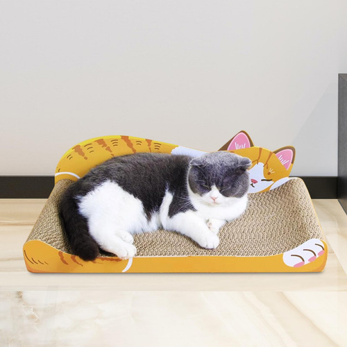 Cama Rascadora Para Gatos, Sofá De Cartón Corrugado,