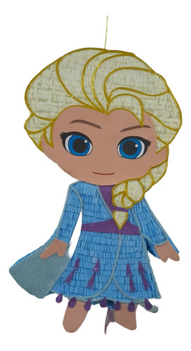 Piñata Elsa Frozen Estilo Mexicano