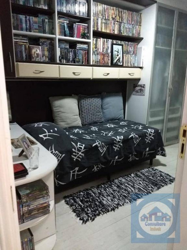 Linda Cobertura 3 Dormitórios- Praia Grande -sp - Co0127
