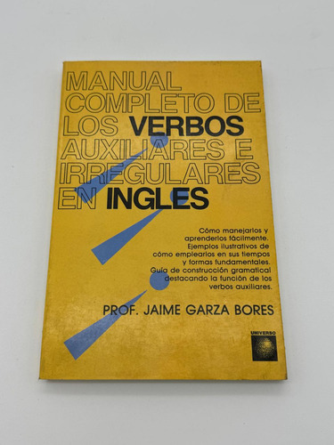 Manual Completo De Verbos Auxiliares Ingles