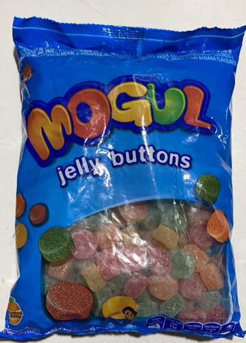 Gomitas Mogul Jelly Buttons Bolsa 1 Kilo Fruta Sobreruedas