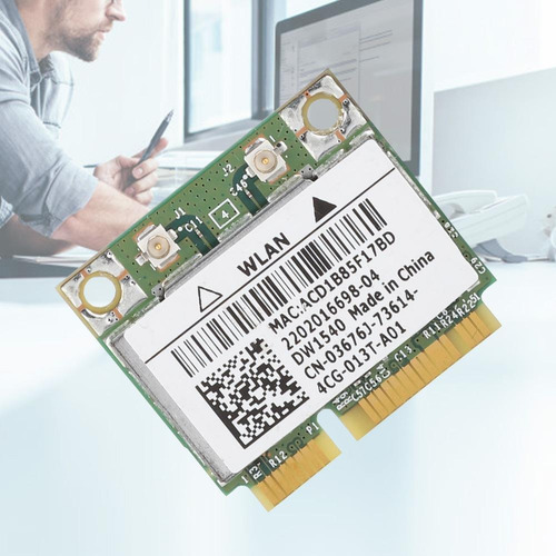 Para Placa De Rede Dell Broadcom Bcm943228hm4l Dw1540