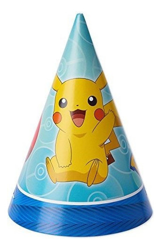 American Greetings Pokemon Pokémon 2 Sombreros De Fiesta, 8