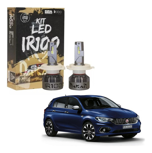 Kit Lamparas Fiat Tipo - Cree Led Kobo Iron Dakar Csp