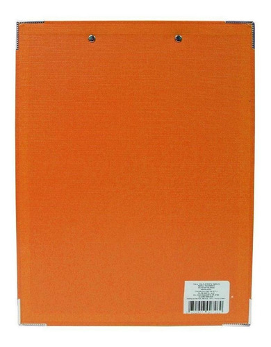 Imagen 3 de 3 de Techmakro Tabla De Respaldo Para Notas Con Clip Color Naranj