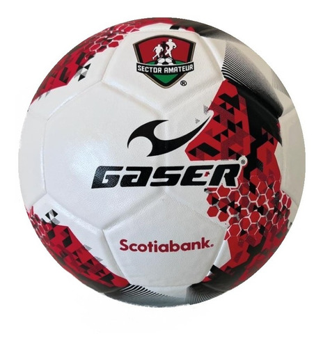 Balón Fútbol Gaser Sector Amateur Laminado #5 Color Rojo