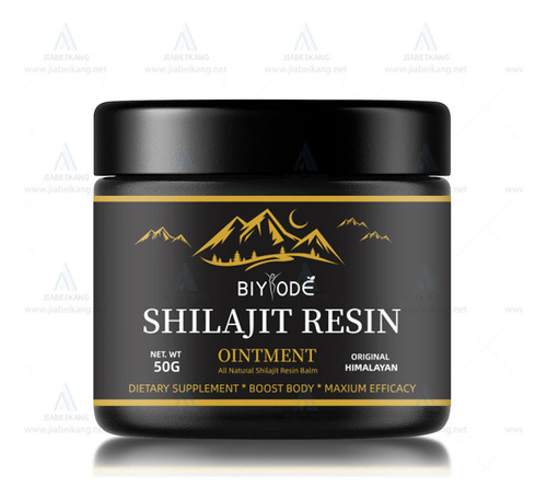 Resina Orgánica Pura Del Himalaya De Shilajit Con Máxima Pot