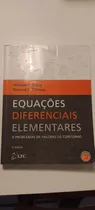 Comprar Livro Equações Diferenciais Elementares