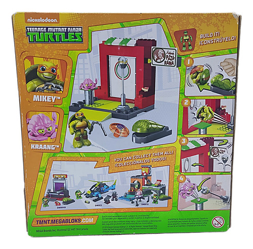 Tortugas Ninja Pizzeria Secreta Mega Bloks Half-shell Heroes