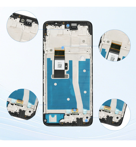 Pantalla Táctil Lcd Para Motorola Moto G53 Con Marco Con Kit