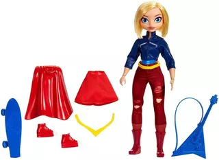 Boneca Dc Supergirl 2 Em 1 - Super Hero Girls Cn Edição Luxo