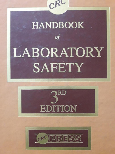 Libro Seguridad En El Laboratorio Quimico 3ra Edicion