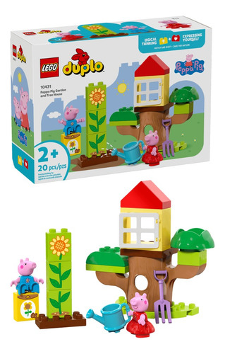 Lego® Duplo® Jardín Y Casa Del Árbol De Peppa Juguete 10431 20 Duplo Peppa Pig