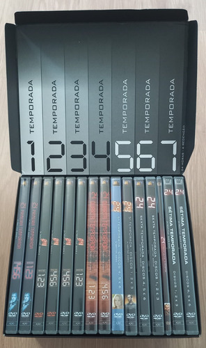 Coleção 24 Horas (07 Temporadas Completas + A Redenção) Dvds (Usado)