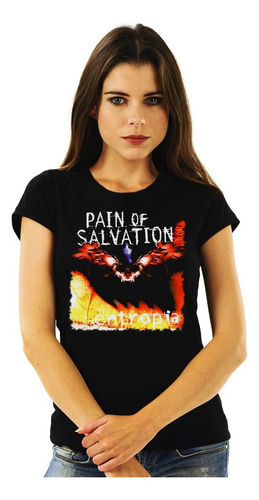 Polera Mujer Pain Of Salvation Entropia Rock Impresión Direc