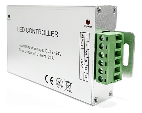 Controlador Led 12a Controlador Rgb De 4 Teclas Módulo Rf In