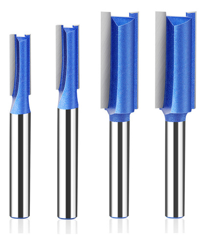Juego De Brocas Fresadoras K De 6 Mm Con Borde Empotrado (4