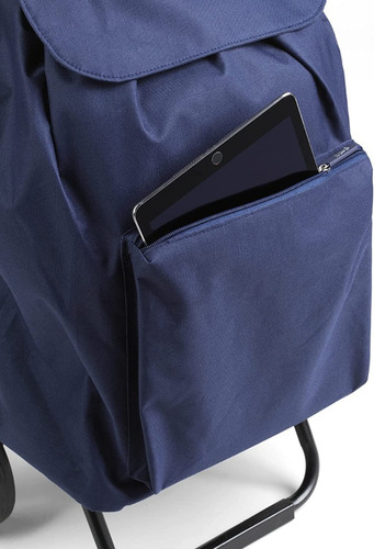 Imagen 7 de 10 de Carro De Compras Changuito Plegable Resistente Gimi Italia
